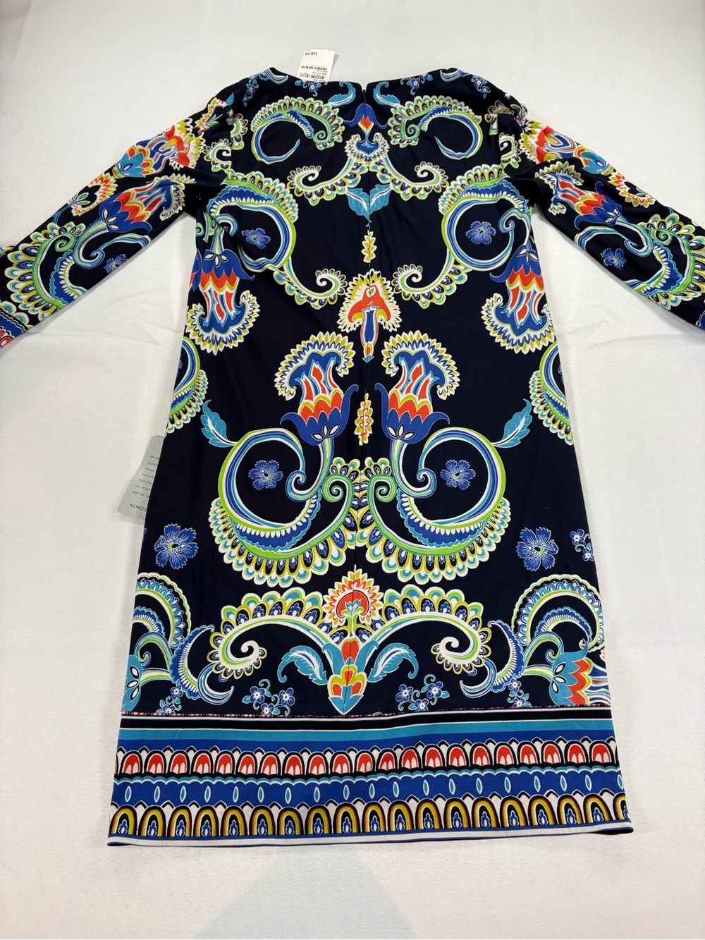 Laundry by Shelli Segal Paisley Print Dress NWT Size 6 - Picture 2 of 4
